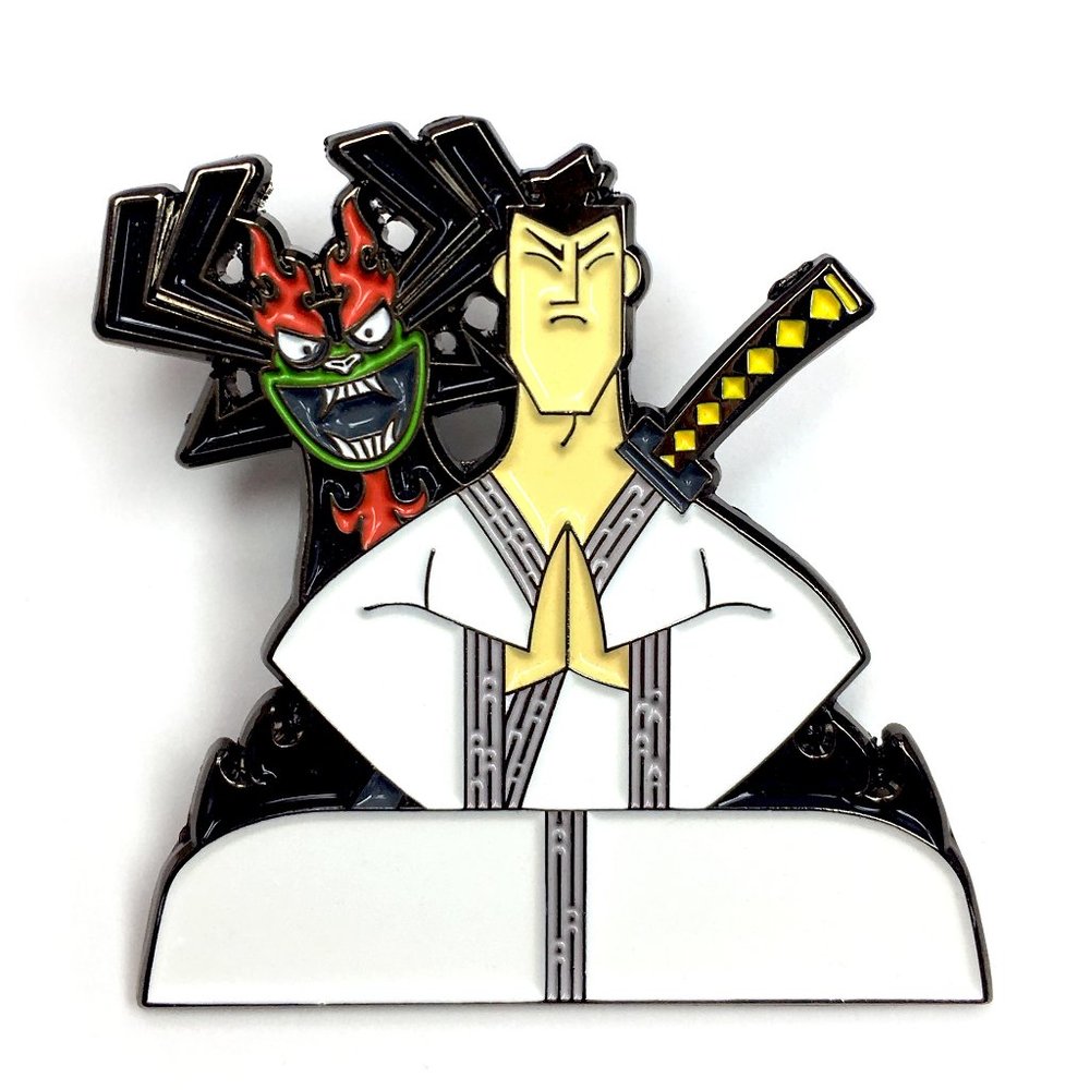 Samurai Jack Samurai Ninja Enamel Pin